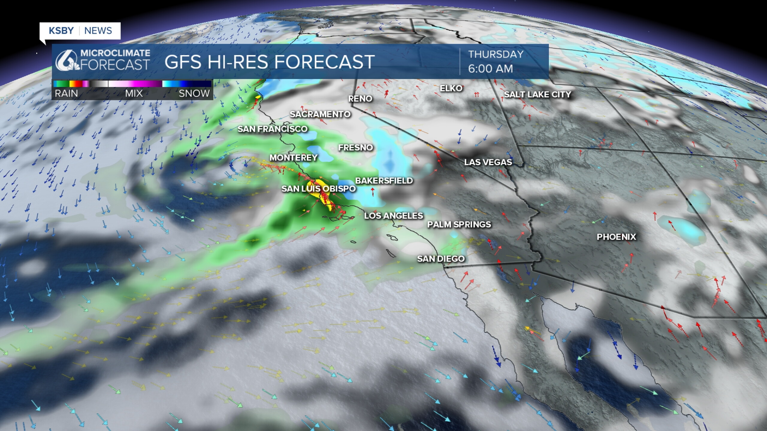 Several more waves of rain, possible isolated thunderstorms, through ...