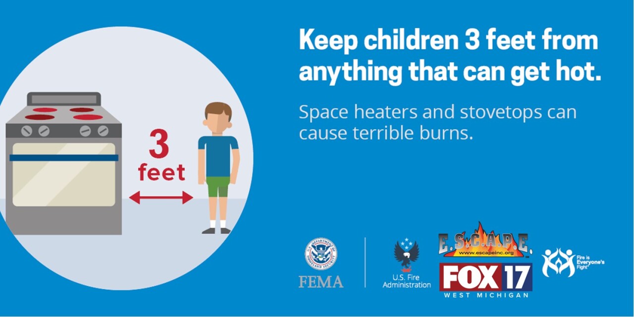 fire safety tips for cooking 3-feet-Kid-Free-Zone-withlogos.jpg
