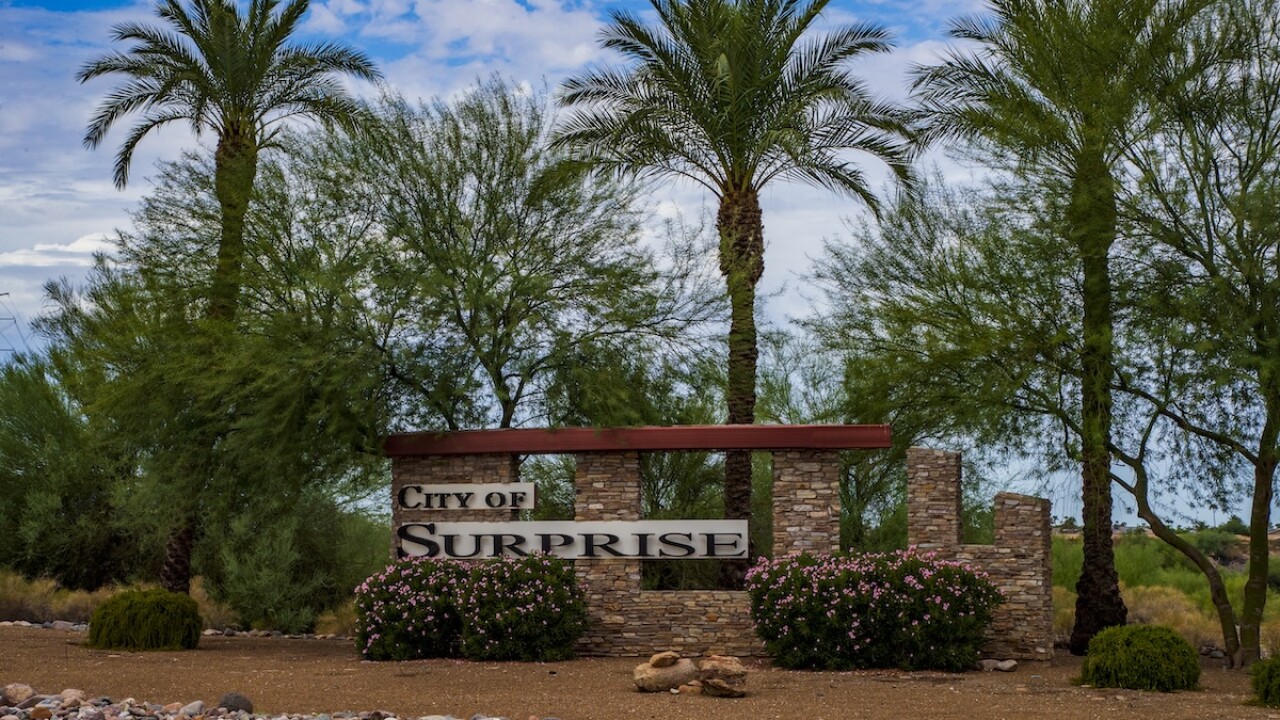 Surprise sign