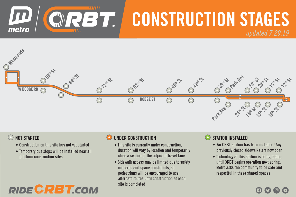 Omaha Rapid Bus Transit Construction To Begin Soon