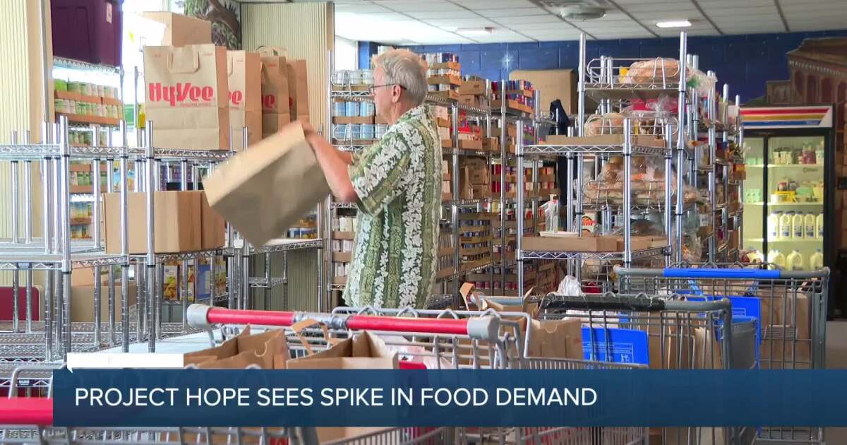 Food bank demand surges in north Omaha as SNAP cuts and rising grocery costs strain families