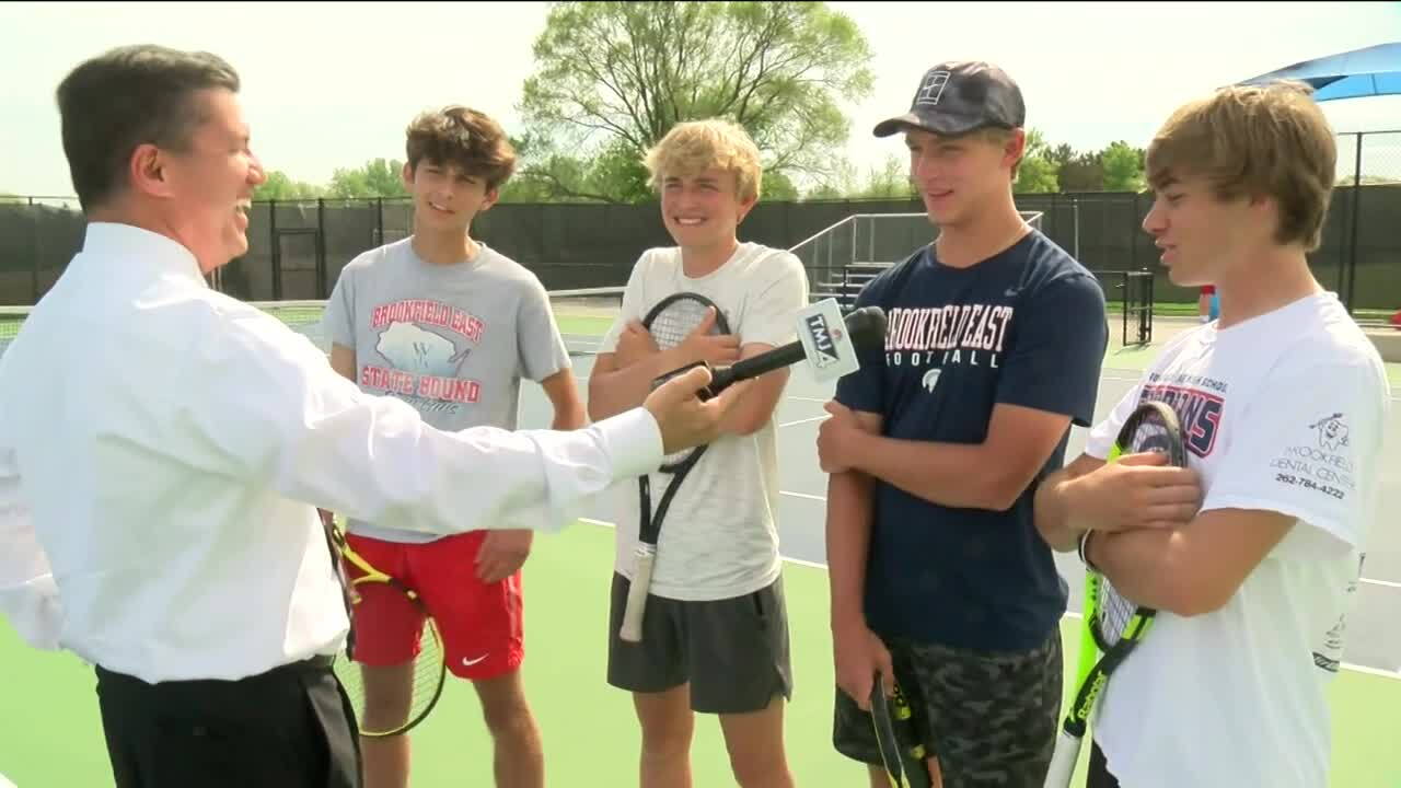 brookfield east tennis boys