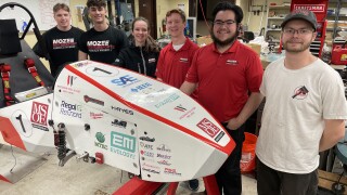 MSOE students are building a hybrid race car from scratch to compete against schools like MIT!