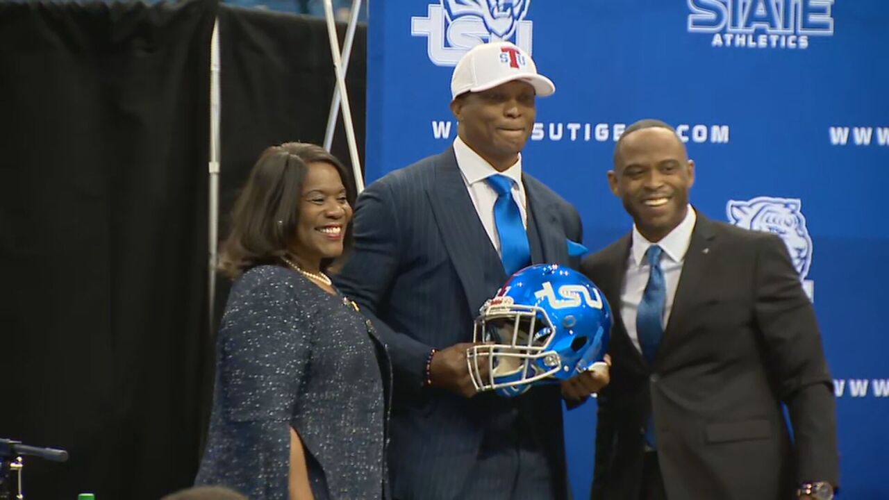 Eddie George on Heisman Trophy, Tennessee Titan Career and Tennessee State  Coach 