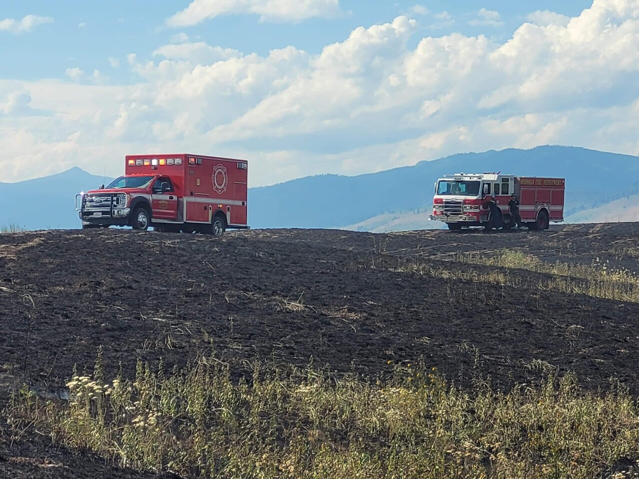 MSO Airport Wildfire