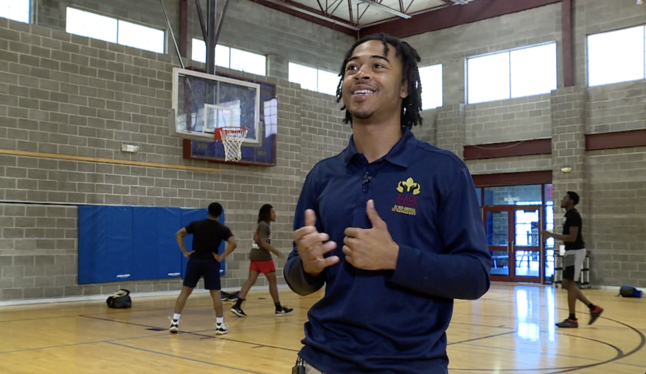 Marcus Bass III Stop the Violence Basketball