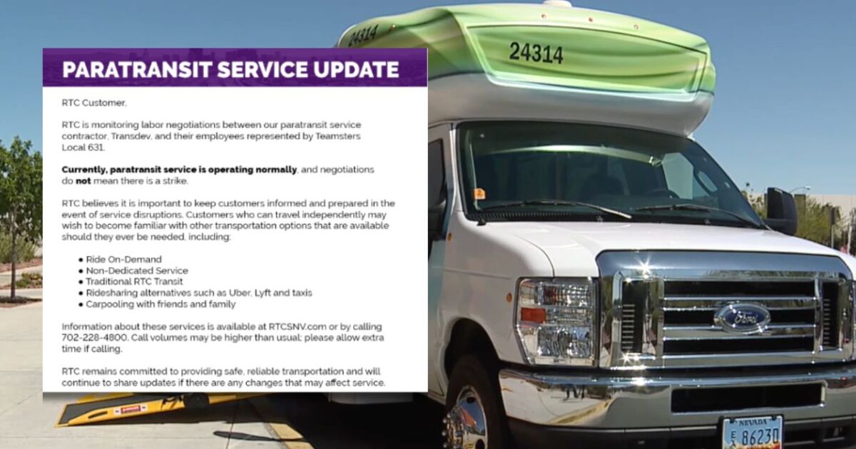 Potential paratransit driver strike could lead to service delays