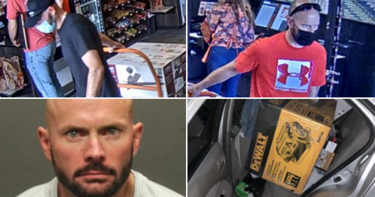 Man arrested in connection to stealing $100K worth of items from ...