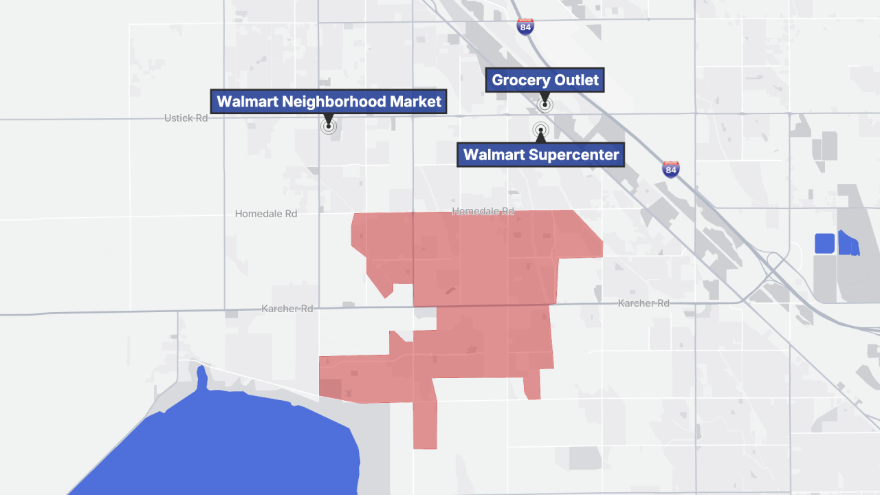 grocer map
