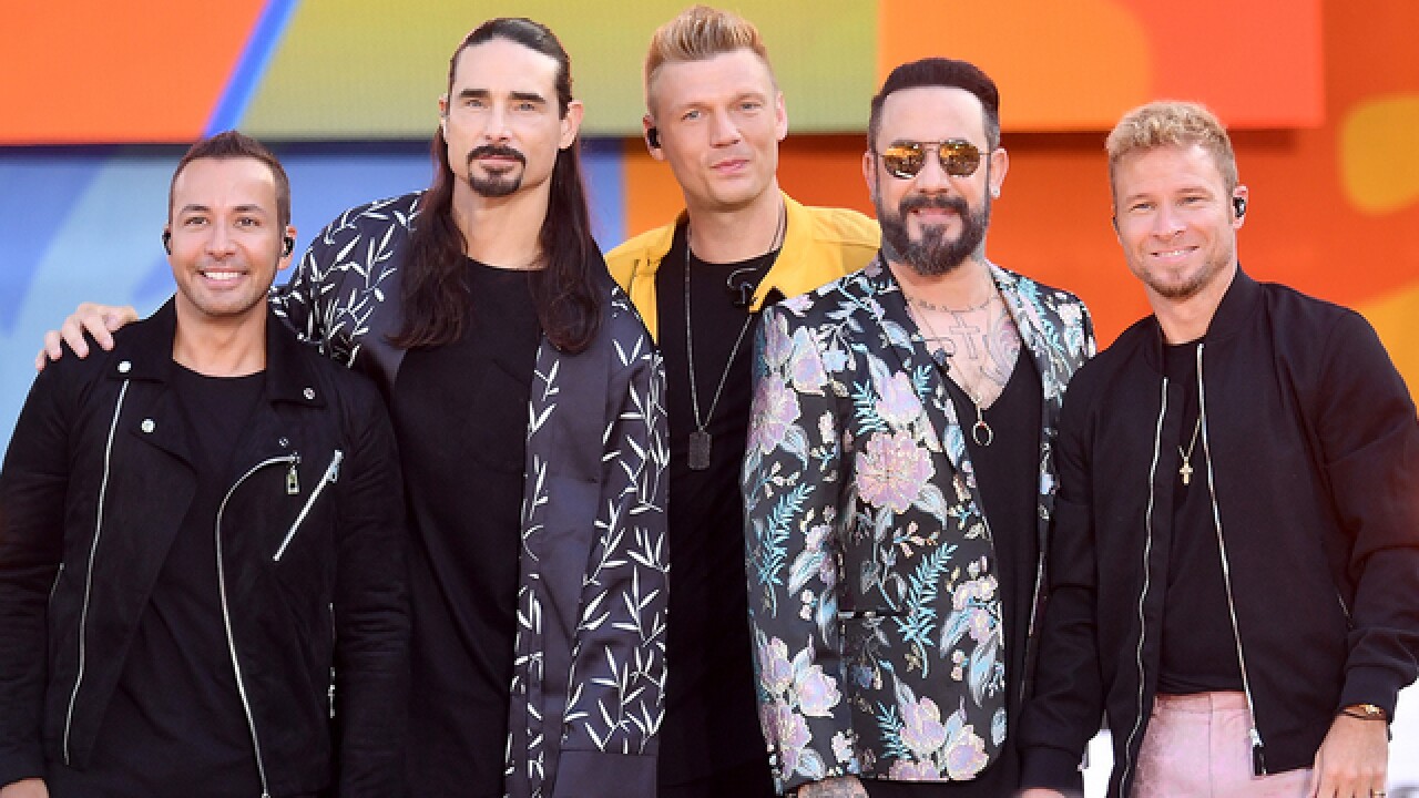 Backstreet Boys performing at Pepsi Center in August Backstreet Boys performing at Pepsi Center in August