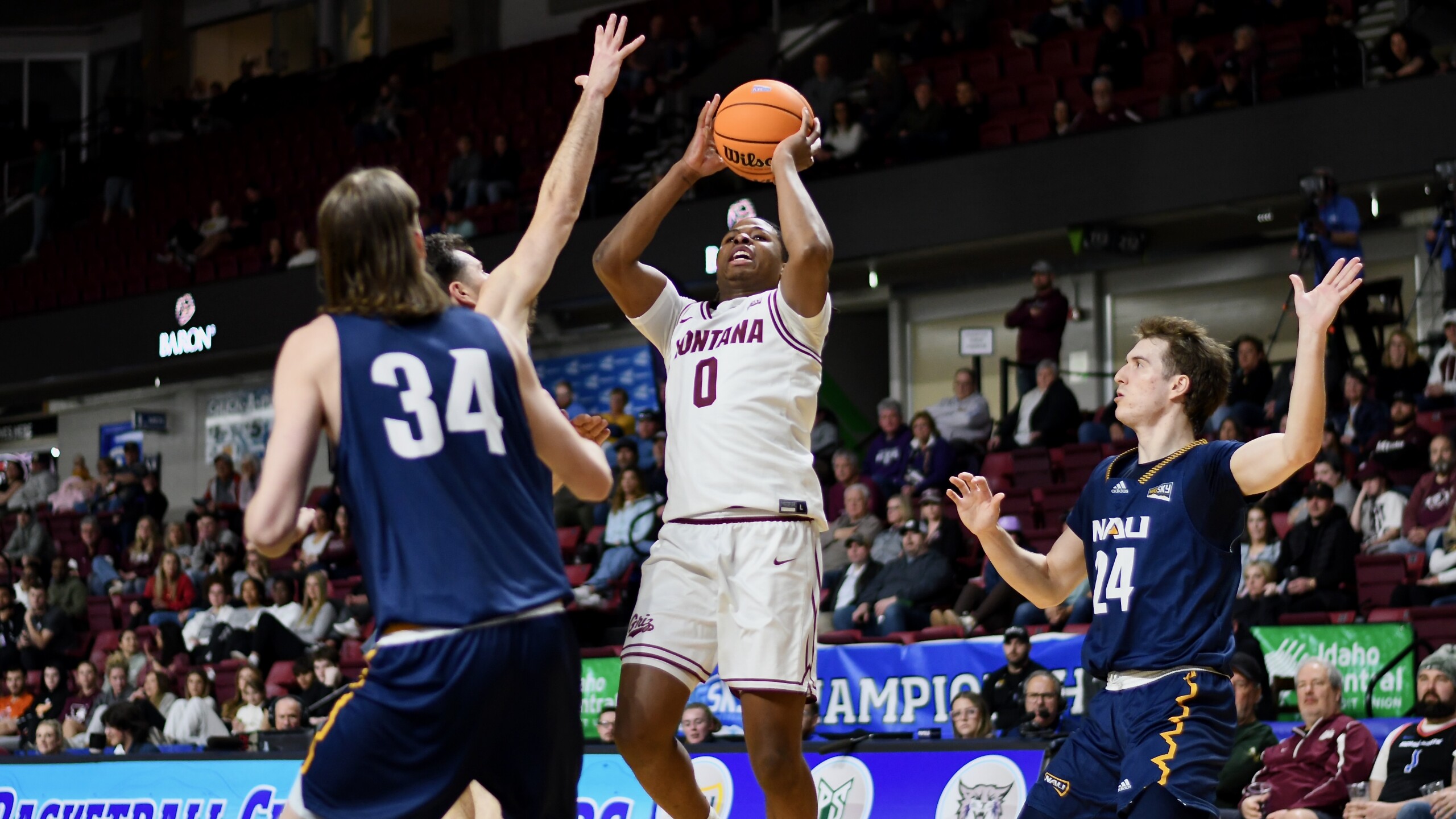 Montana versus Northern Arizona men's basketball
