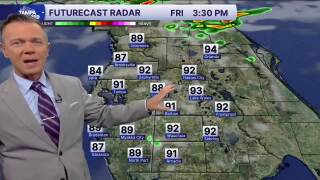 Forecast: Mostly sunny with a lot of heat away from the coast