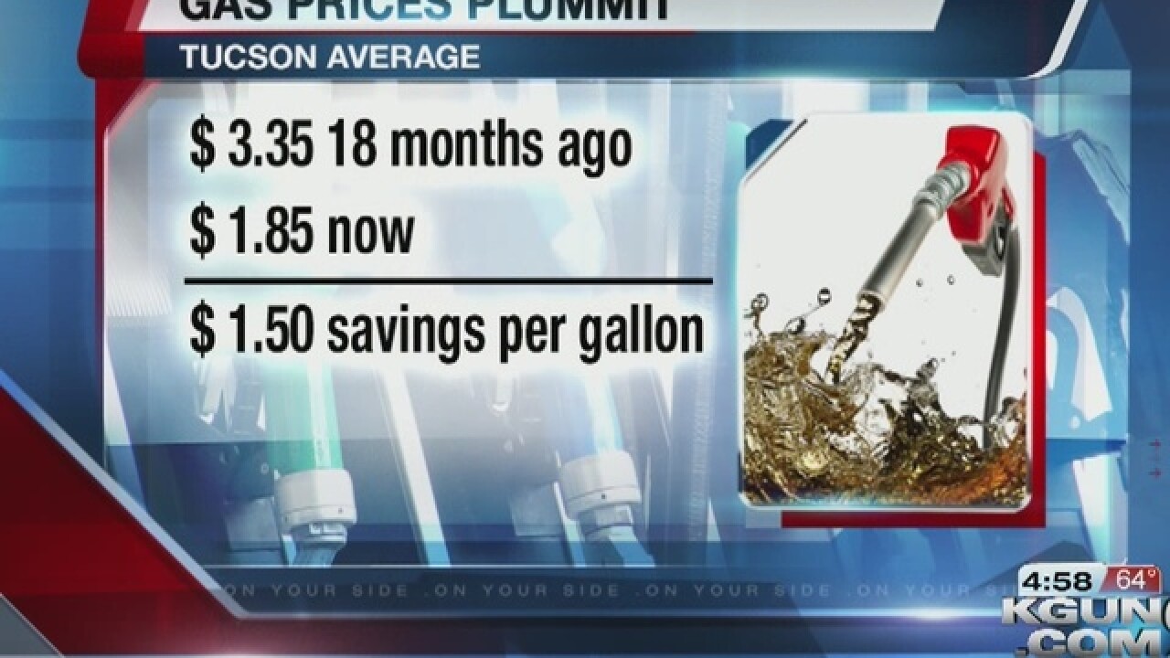 Gas Prices Tucson >> Gas Prices At Their Lowest Point Since 2009 Gas Prices Tucson >> Gas Prices At Their Lowest Point Since 2009