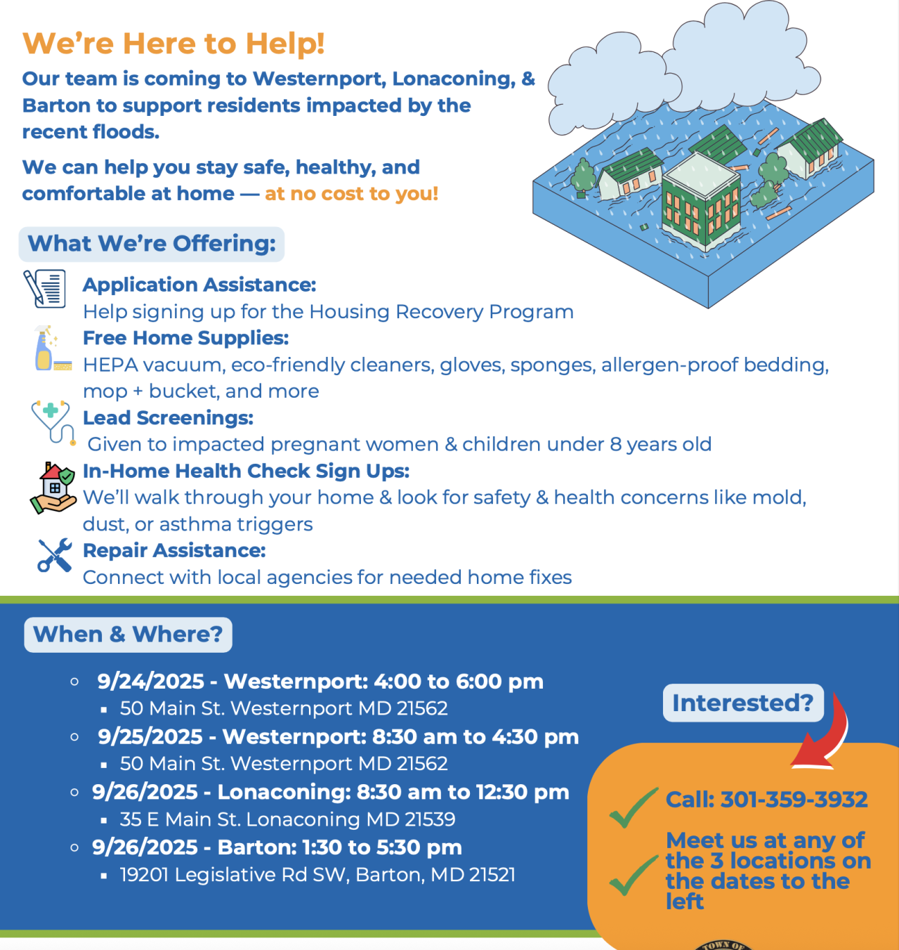 Flyer for MPC Westernport