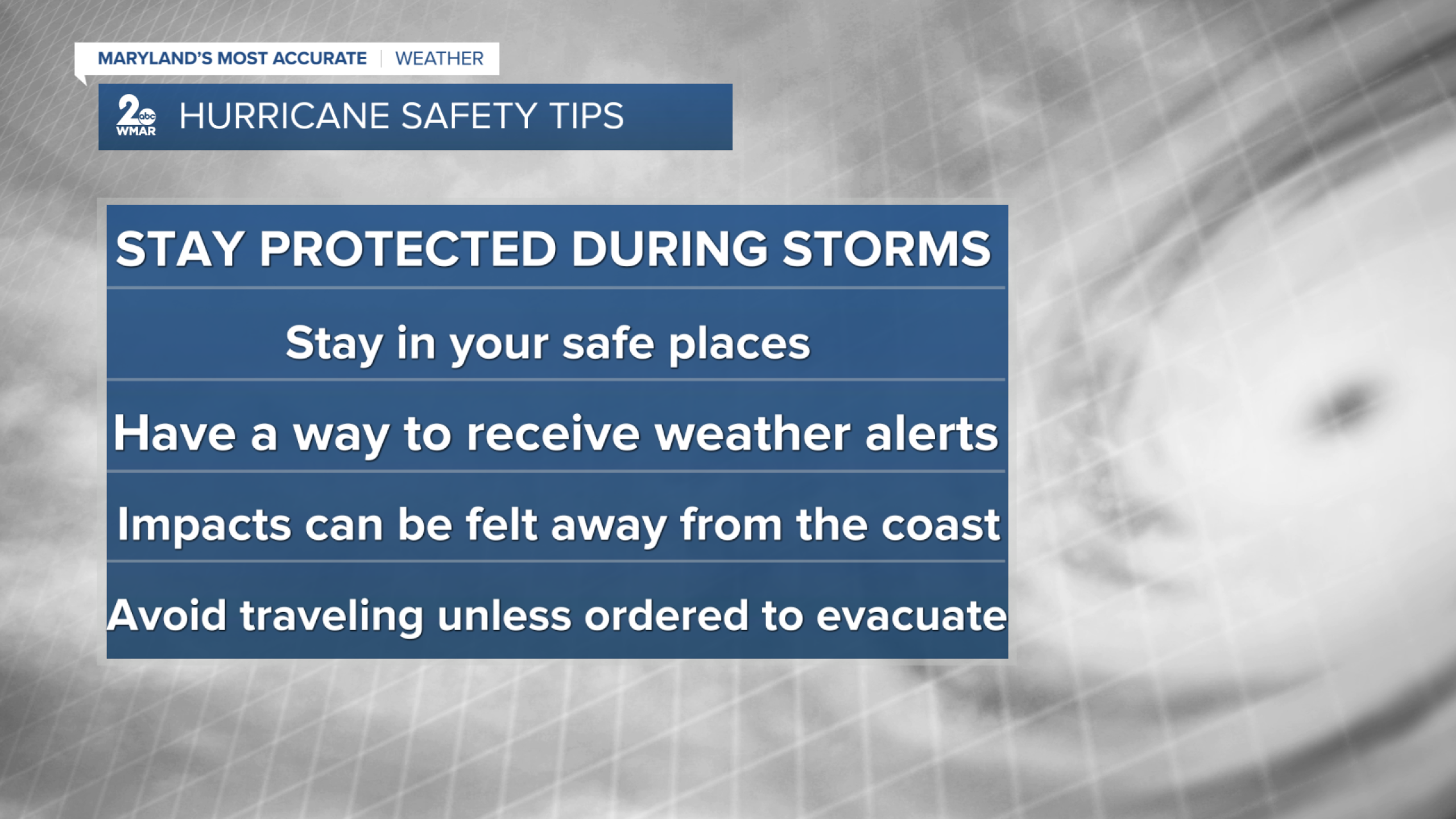It's National Hurricane Preparedness Week!