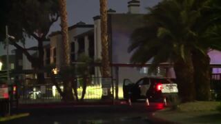 Homicide officers responding to scene of east valley apartment fire, says LVMPD