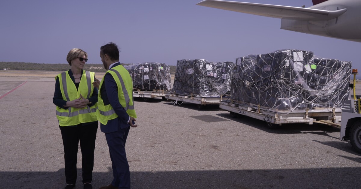 US sends medicine and supplies to Venezuela in sign of renewed cooperation