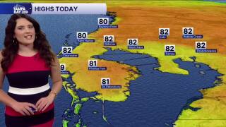 Forecast: A mild start with a small shower shot this afternoon