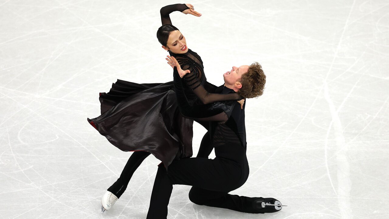 Chock and Bates settle for silver in razor-thin ice dance finish, as Fournier Beaudry and Cizeron strike gold in Milan Cortina