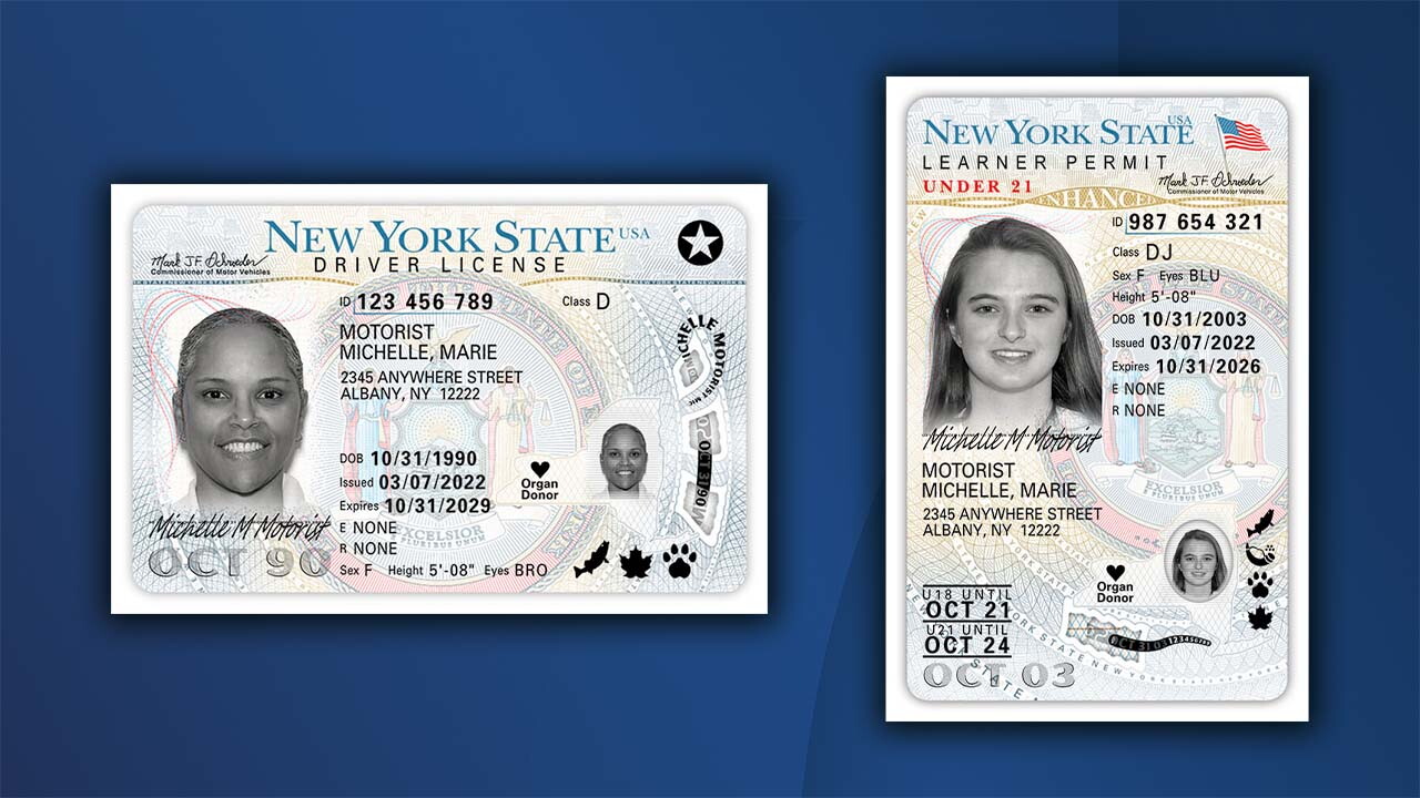 Ny State Ric's New York State DMV to release redesigned driver license, permit and non ...