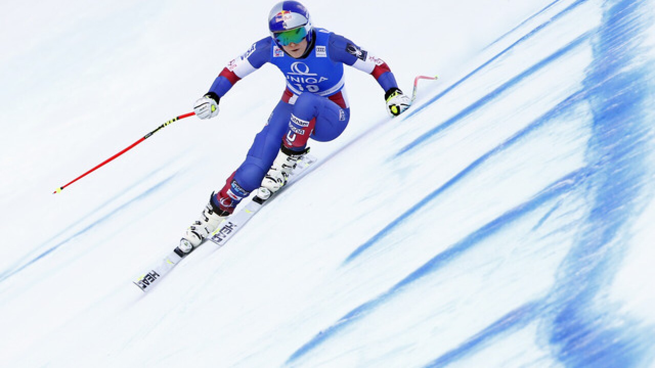 Lindsey Vonn dominates downhill training in Italy Lindsey Vonn dominates downhill training in Italy