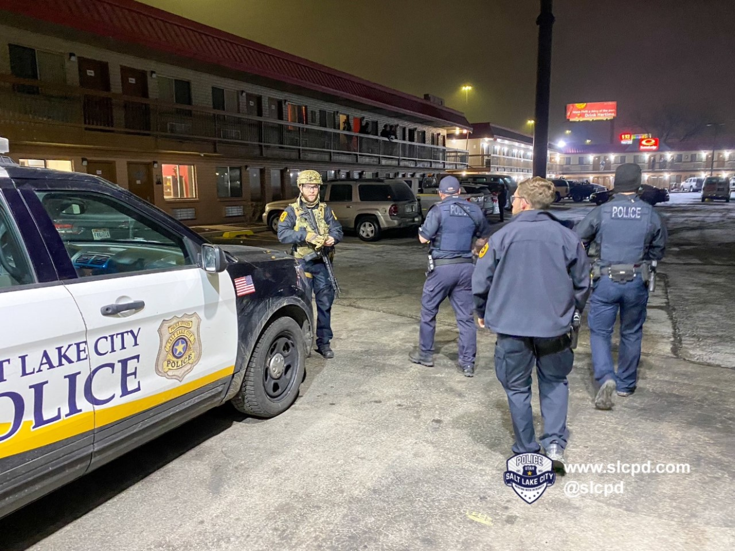 Wanted felon arrested at Salt Lake City motel after SWAT standoff