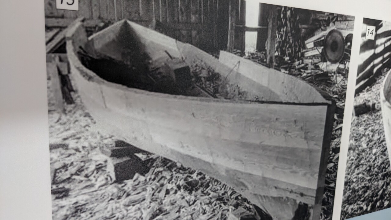 Poquoson Log Canoe