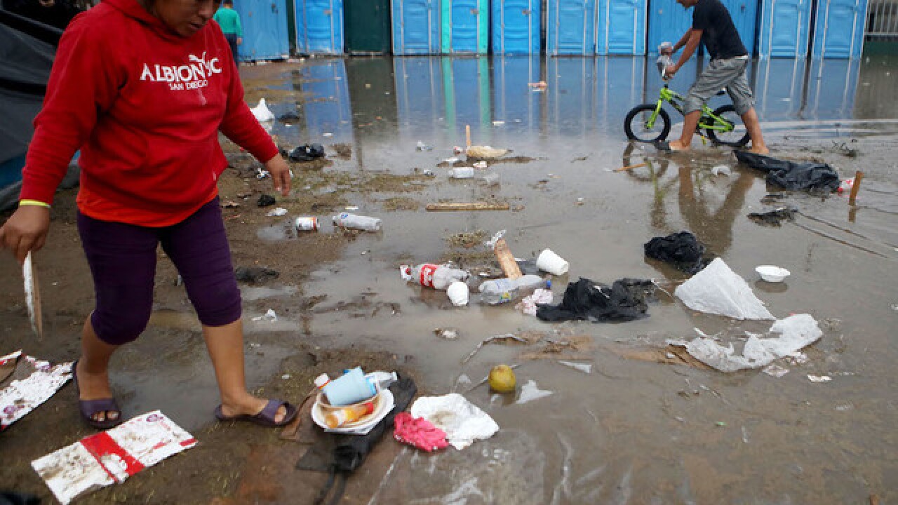 Migrant shelter that was more than three times over its capacity closed 'due to health issues'