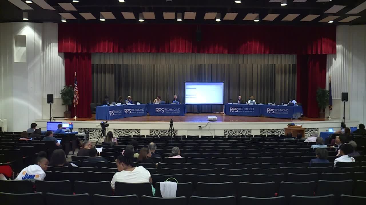 Richmond School Board Meeting