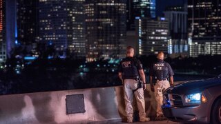 U.S. Immigration and Customs Enforcement agents