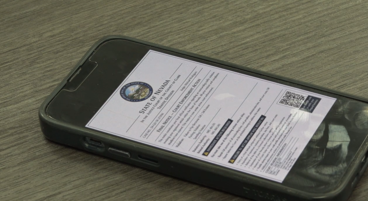 Nevada drivers warned about scam texts demanding payment through QR codes