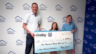 Vegas Stronger Champion Sassman siblings raise nearly $6,000 selling bracelets to fight homelessness