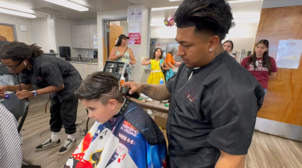 Back to school events held across the Las Vegas valley on Saturday