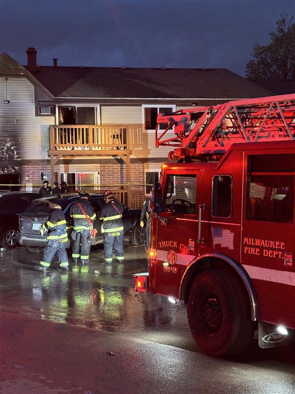 Apartment fire