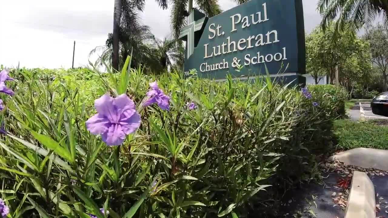 St. Paul Lutheran Church & School sign
