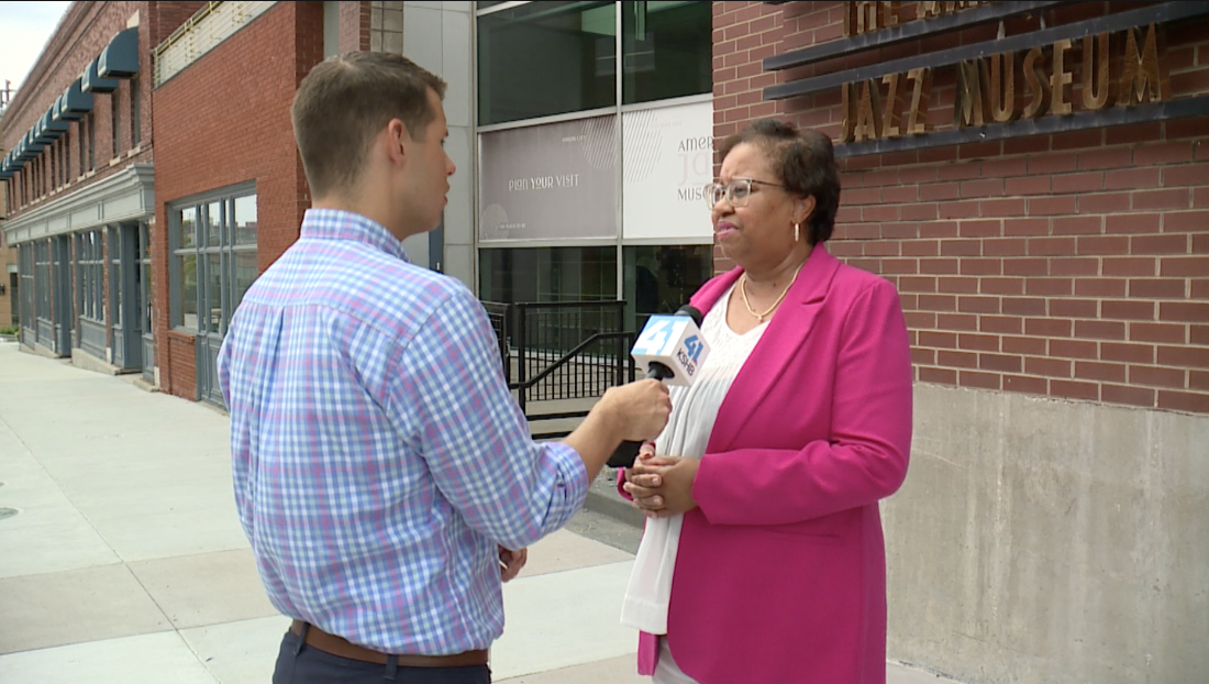 Jill Johnson the interim executive director of the Jazz Museum