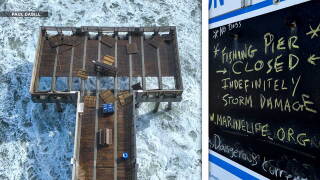 Juno Beach Pier closed