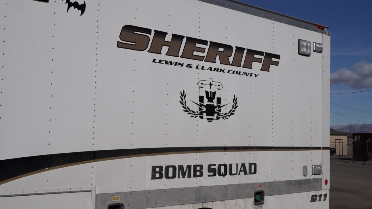 Bomb squad vehicle