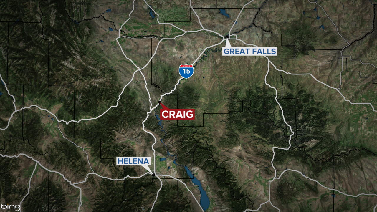 Craig Montana map