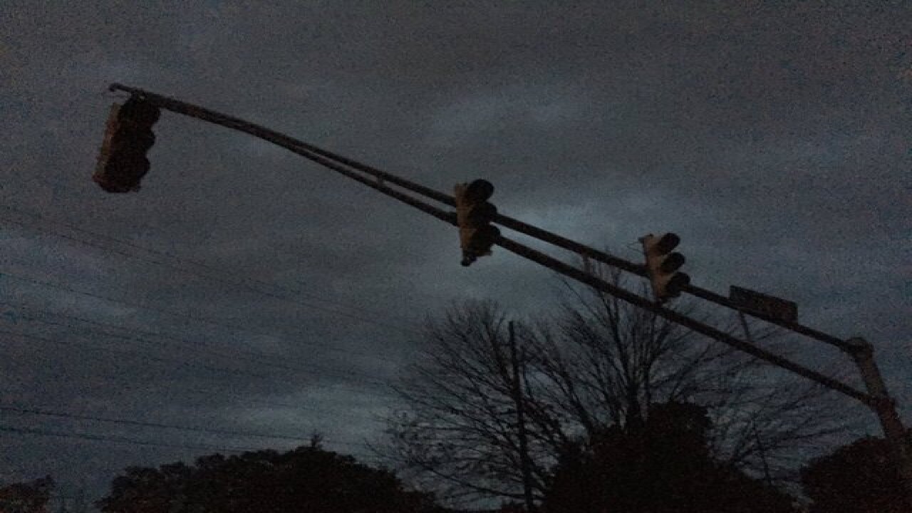 PHOTOS: Storm brings damage across area