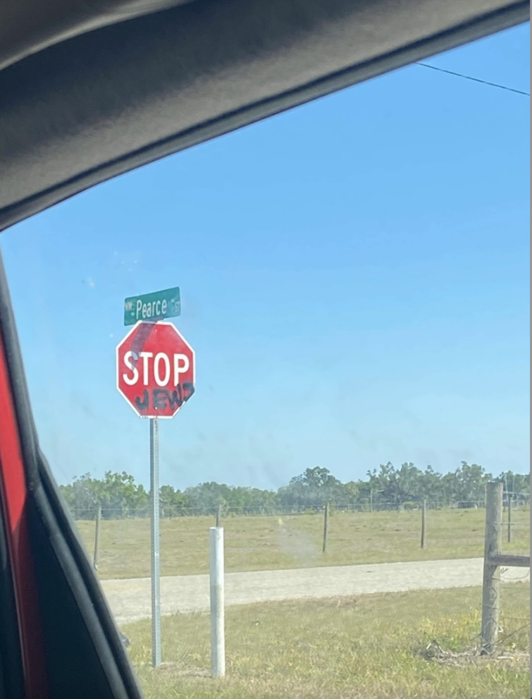 Stop Sign in DeSoto County