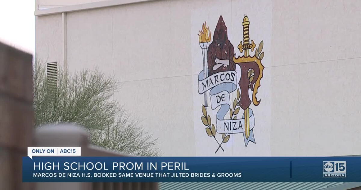 Prom Perils Prom In Peril: Marcos De Niza High scrambling to find new venue