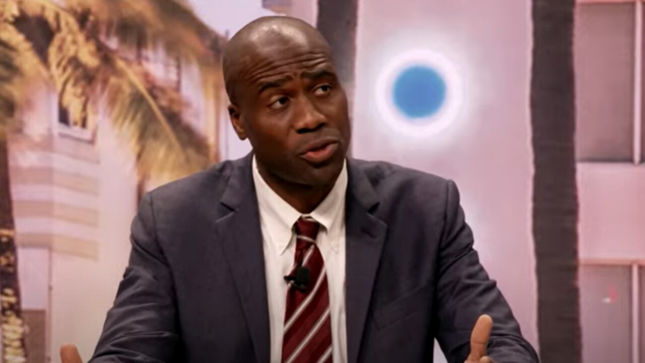 Florida Surgeon General Dr. Joseph Ladapo speaks during a COVID-19 roundtable in West Palm Beach on March 7, 2022.jpg