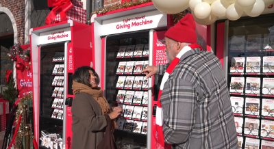 Caldwell welcomes the Light the World Giving Machine initiative for the second time