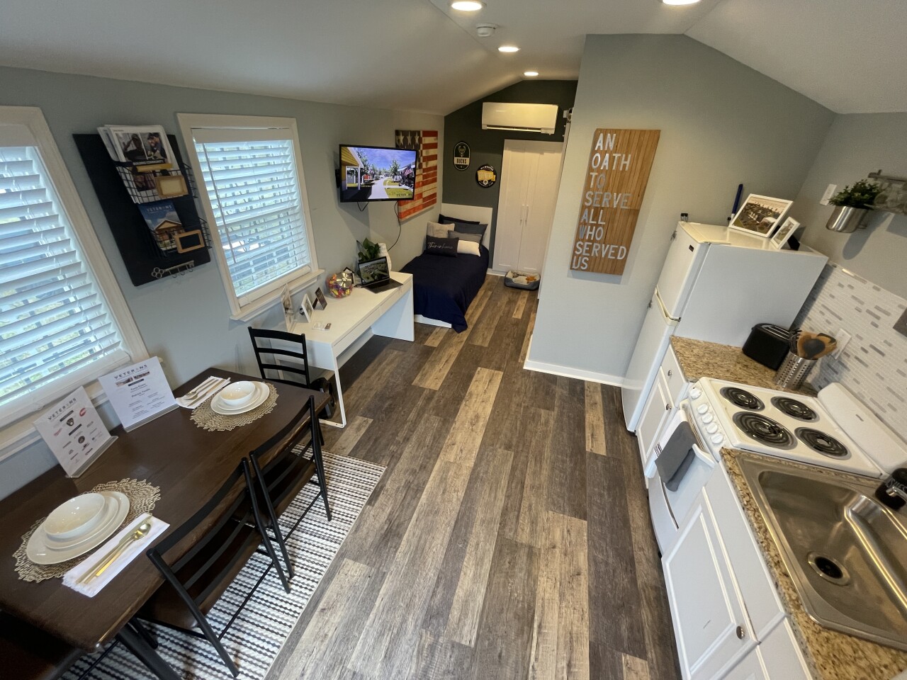 Veterans Community Project Village will feature 40 tiny homes designed to help veterans get back on their feet.