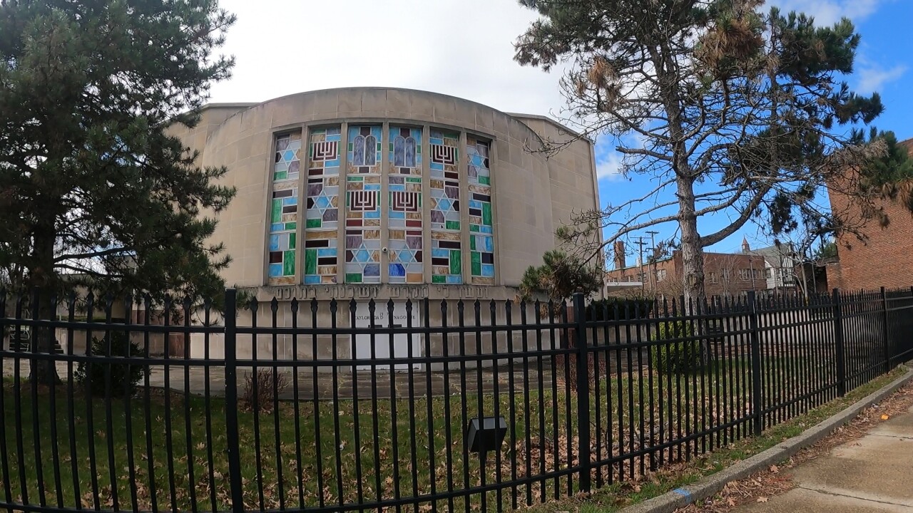 The future of the Taylor Road Synagogue is uncertain.