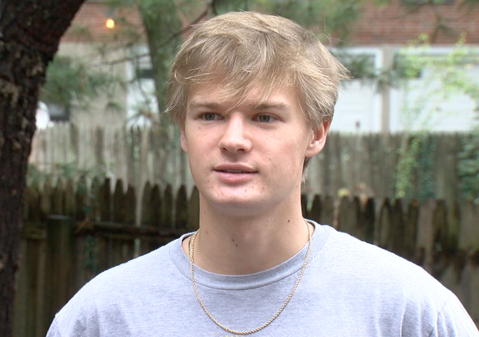 Walnut Hills High School senior, Charlie Hamann