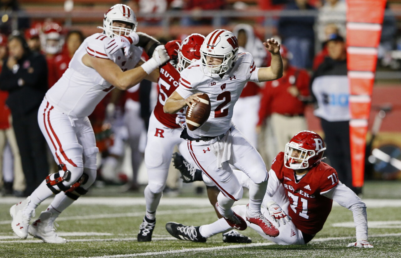 Wisconsin Wolf Injury Football