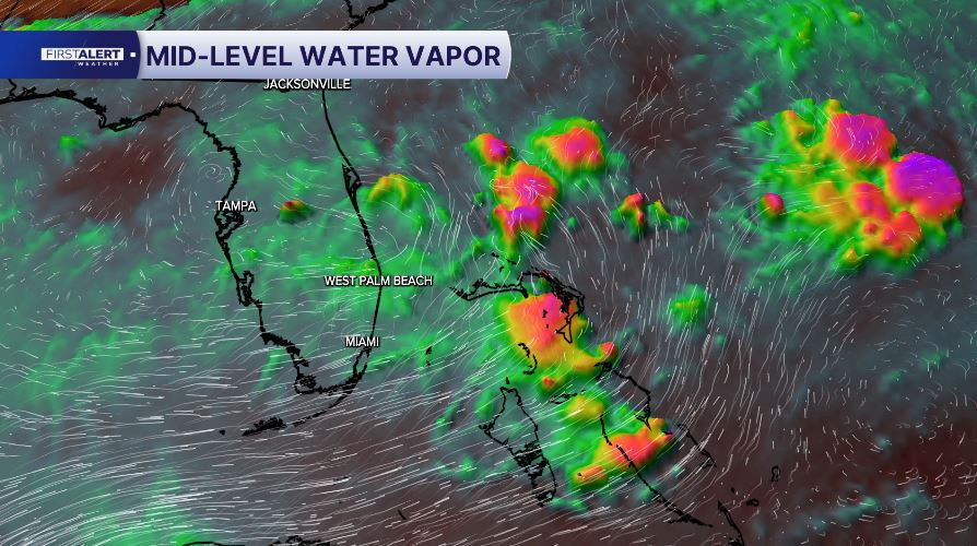 HIGH ATMOSPHERIC MOISTURE 