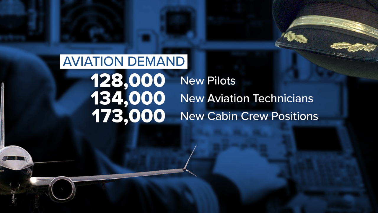 Aviation Job Numbers